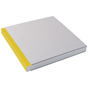 Kunst & Papier Pasteboard Sketch Book 6.7" x 6.7" Yellow
