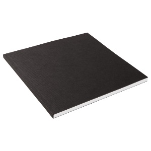 Kunst & Papier Softbook Landscape 8.3"x7.9" Black