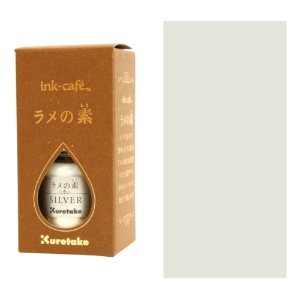 Kuretake Ink-Cafe Drop of Shimmer 20g Shimmer Silver