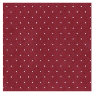 Lamali Decorative Lokta Paper Polka 20"x30" Red/White
