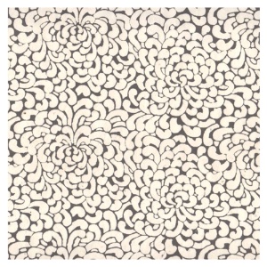 Lamali Decorative Lokta Paper Kikou 20"x30" White/Gray