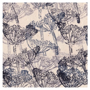 Lamali Decorative Lokta Paper Anise Flowers 20"x30" Ombre