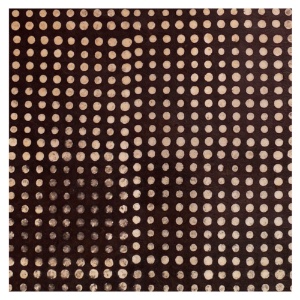 Lamali Decorative Lokta Paper Dots 20"x30" Black/White