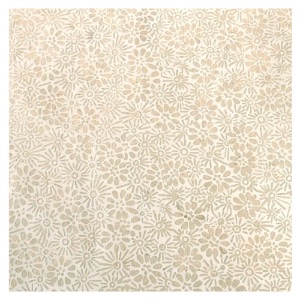 Lamali Decorative Lokta Paper Prairie 20"x30" Cream/White