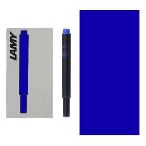 LAMY INK CARTRIDGE 5pk BLUE