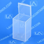 Flex-A-Top Vertical Plastic Box with Hinged Lid