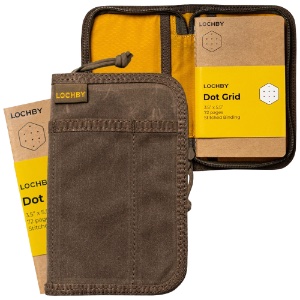 Lochby Pocket Journal Brown