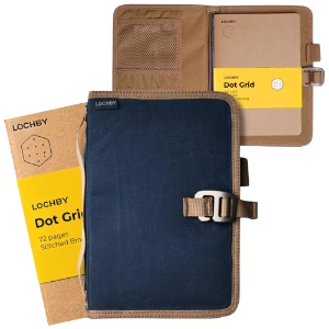Lochby A5 Field Journal 6.75"x9.75" Navy