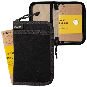 Lochby Pocket Journal Charcoal