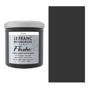 Lefranc & Bourgeois Flashe Vinyl Paint 125ml Black
