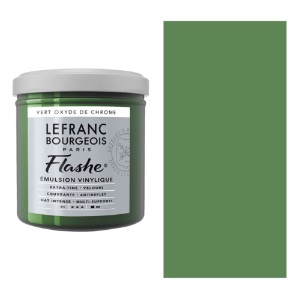 Lefranc & Bourgeois Flashe Vinyl Paint 125ml Chromium Oxide Green