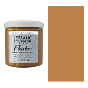 Lefranc & Bourgeois Flashe Vinyl Paint 125ml Iridescent Deep Gold