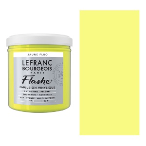 Flashe Vinyl Paint 125ml - Fluorescent Yellow