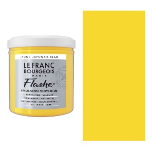 Lefranc & Bourgeois Flashe Vinyl Paint 125ml Japanese Yellow
