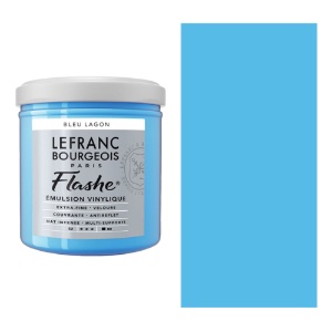 Lefranc & Bourgeois Flashe Vinyl Paint 125ml Lagoon Blue
