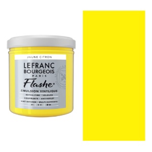 Lefranc & Bourgeois Flashe Vinyl Paint 125ml Lemon Yellow