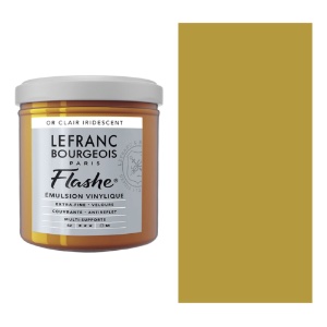 Lefranc & Bourgeois Flashe Vinyl Paint 125ml Iridescent Light Gold