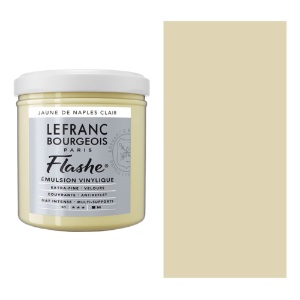 Lefranc & Bourgeois Flashe Vinyl Paint 125ml Naples Yellow Light