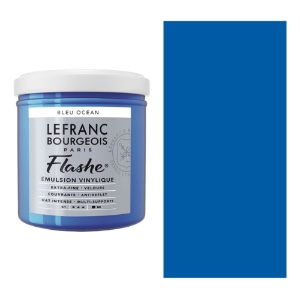 Lefranc & Bourgeois Flashe Vinyl Paint 125ml Ocean Blue