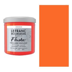 Lefranc & Bourgeois Flashe Vinyl Paint 125ml Orange