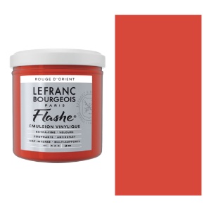 Lefranc & Bourgeois Flashe Vinyl Paint 125ml Oriental Red