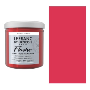 Lefranc & Bourgeois Flashe Vinyl Paint 125ml Ruby Red