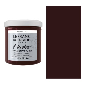 Lefranc & Bourgeois Flashe Vinyl Paint 125ml Sepia Brown