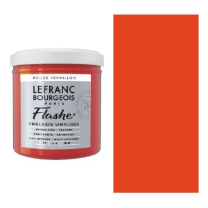 Lefranc & Bourgeois Flashe Vinyl Paint 125ml Vermilion Red