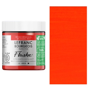 Lefranc & Bourgeois Flashe Bio-Based Vinyl Paint 75ml Brueghel Red
