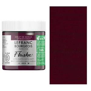 Lefranc & Bourgeois Flashe Bio-Based Vinyl Paint 75ml Bayeux Violet