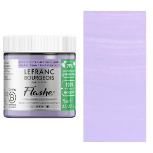 Lefranc & Bourgeois Flashe Bio-Based Vinyl Paint 75ml Pale Ultramarine Pink