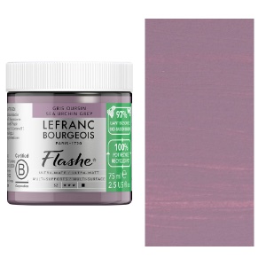 Lefranc & Bourgeois Flashe Bio-Based Vinyl Paint 75ml Sea Urchin Grey