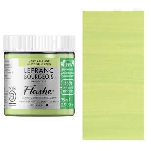 Lefranc & Bourgeois Flashe Bio-Based Vinyl Paint 75ml Almond Green