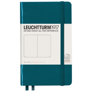 Leuchtturm 1917 Notebook B5 Pacific Green Dotted Hard Cover