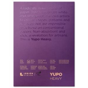 Legion Paper YUPO Heavy Pad 144lb 5"x7" White