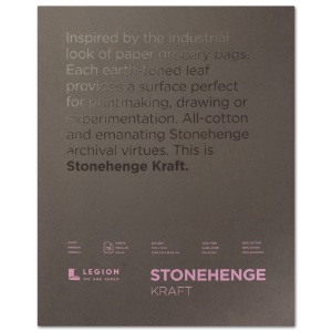 Legion Stonehenge Paper Pad 11"x14" Kraft