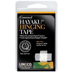 Lineco Gummed Hayaku Hinging Tape 1" x 12ft