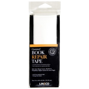Lineco Water-Activated Book Repair Tape 2"x48"