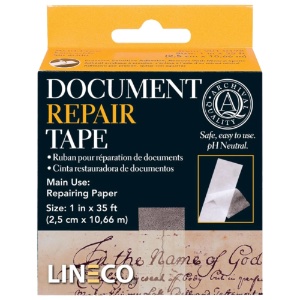 Lineco Document Repair Tape 1"x35ft