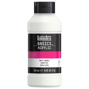Liquitex Basics Acrylic Varnish 250ml Matte
