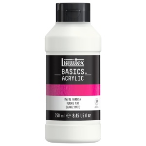 Liquitex Basics Acrylic Varnish 250ml Matte