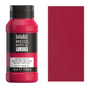 Liquitex Basics Acrylic Fluid 118ml Cadmium Red Deep Hue