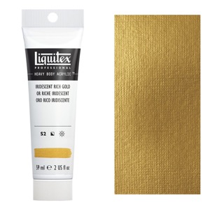 Liquitex Professional Heavy Body Acrylic 2oz Iridescent Rich Gold