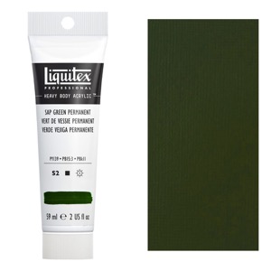Liquitex Professional Heavy Body Acrylic 2oz Sap Green Permanent
