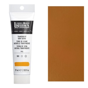 Liquitex Professional Heavy Body Acrylic 2oz Transparent Raw Sienna