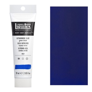 Liquitex Professional Heavy Body Acrylic 2oz Ultramarine Blue Green Shade