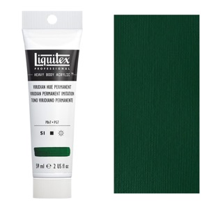 Liquitex Professional Heavy Body Acrylic 2oz Viridian Hue Permanent