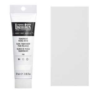 Liquitex Professional Heavy Body Acrylic 2oz Transparent Mixing White