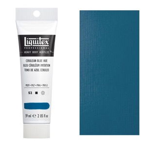 Liquitex Professional Heavy Body Acrylic 2oz Cerulean Blue Hue