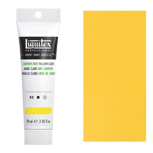 Liquitex Professional Heavy Body Acrylic 2oz Cadmium-Free Yellow Light